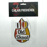'I <3 Oldskool' Air Freshener