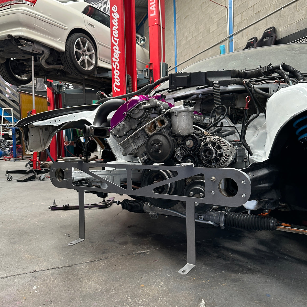 BMW E36 Intercooler / Oil Cooler Bracket Two Step Garage