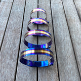 Burnt Titanium Hose Clamps