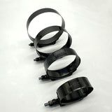 Black Stainless Steel Hose Clamps