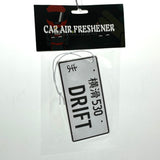 'JDM DRIFT Number Plate' Air Freshener