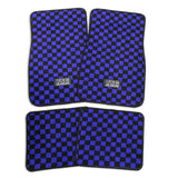 TSG Chequered Floor Mats - Purple