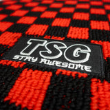 TSG Chequered Floor Mats - Red