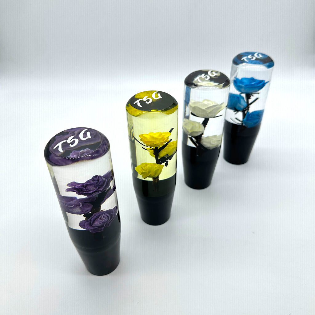 TSG Acrylic 'Rose' Weighted Shift Knob Two Step Garage