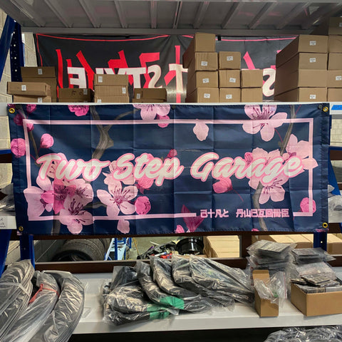 TSG 'Cherry Blossom' Garage Banner