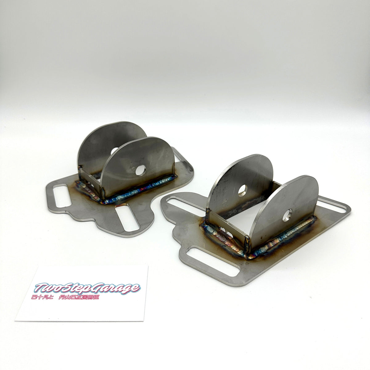 BMW E36 Rear Trailing Arm Adjustable Toe Brackets Two Step Garage