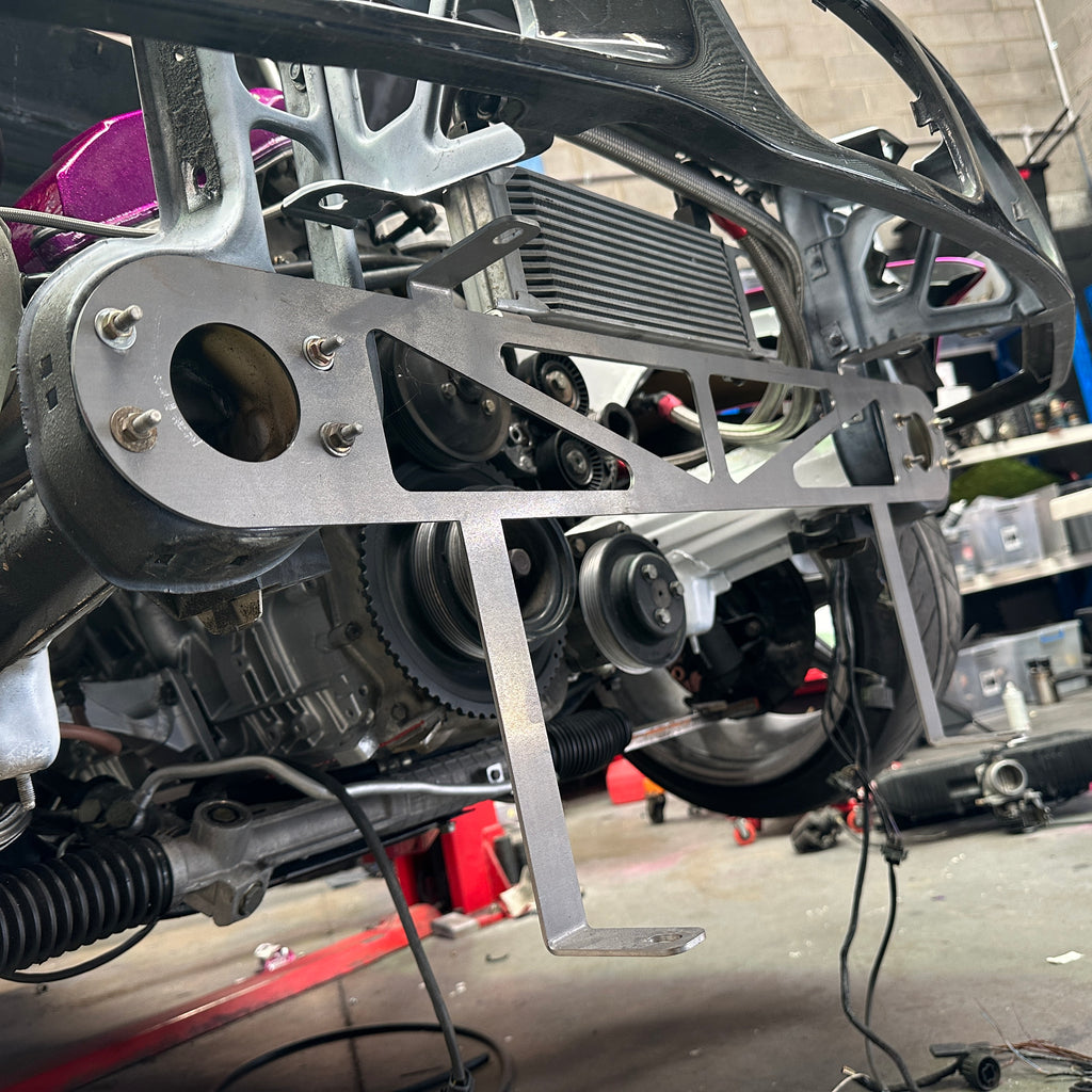 BMW E36 Intercooler / Oil Cooler Bracket Two Step Garage