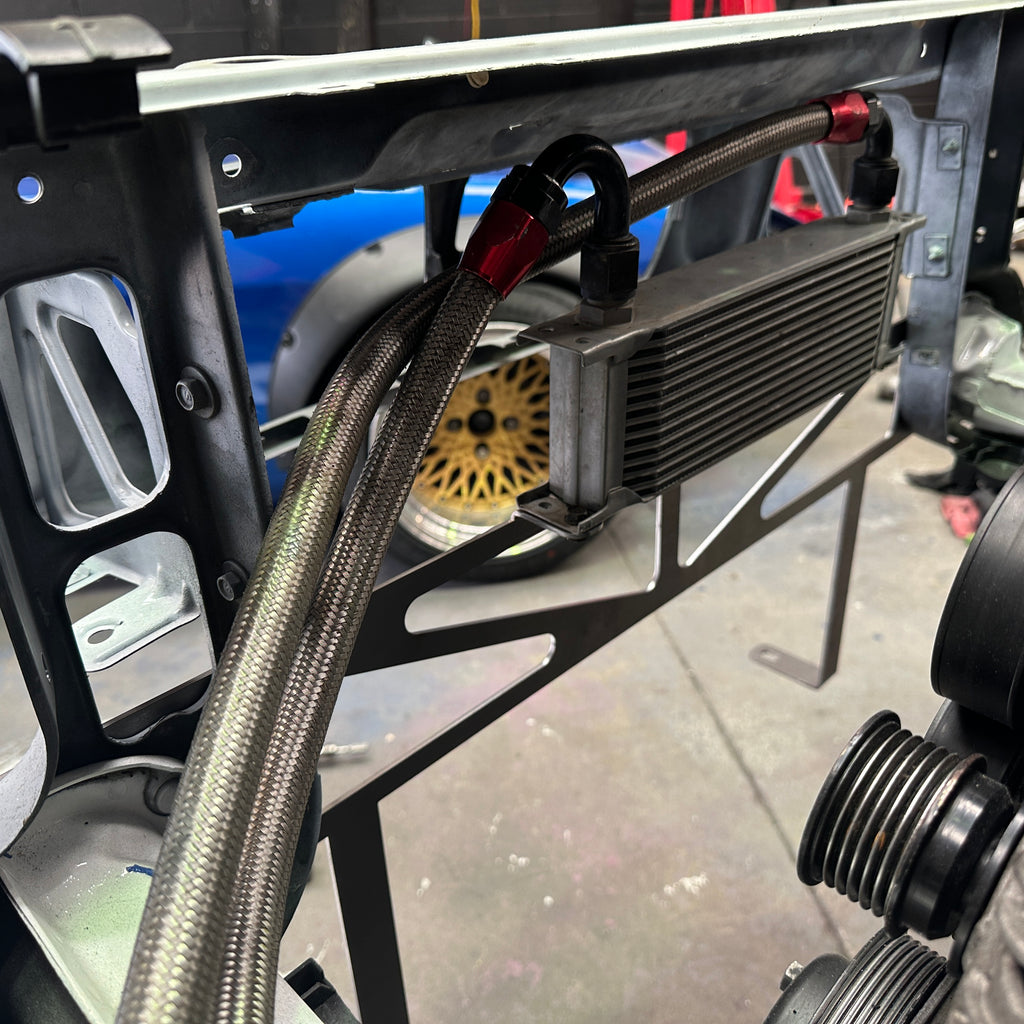 BMW E36 Intercooler / Oil Cooler Bracket Two Step Garage