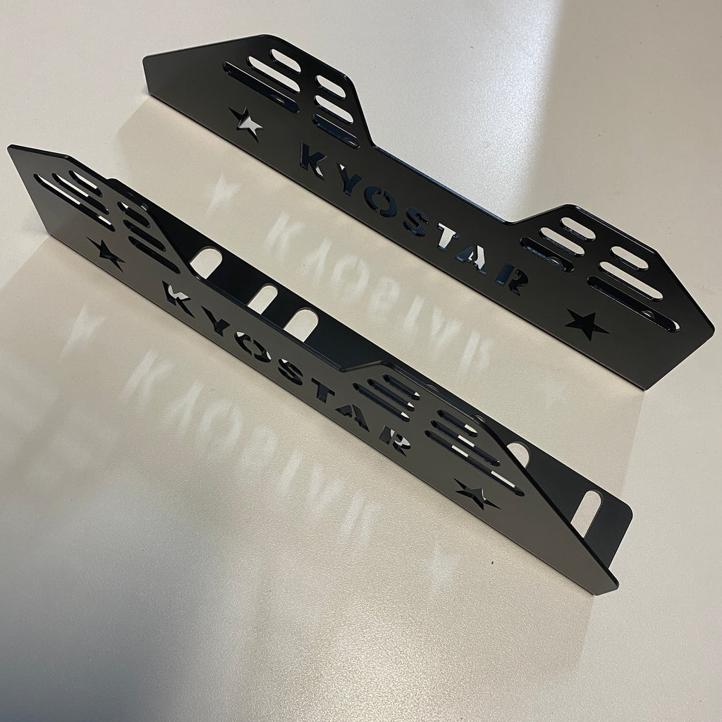 Kyostar Black Bucket Seat Brackets Two Step Garage