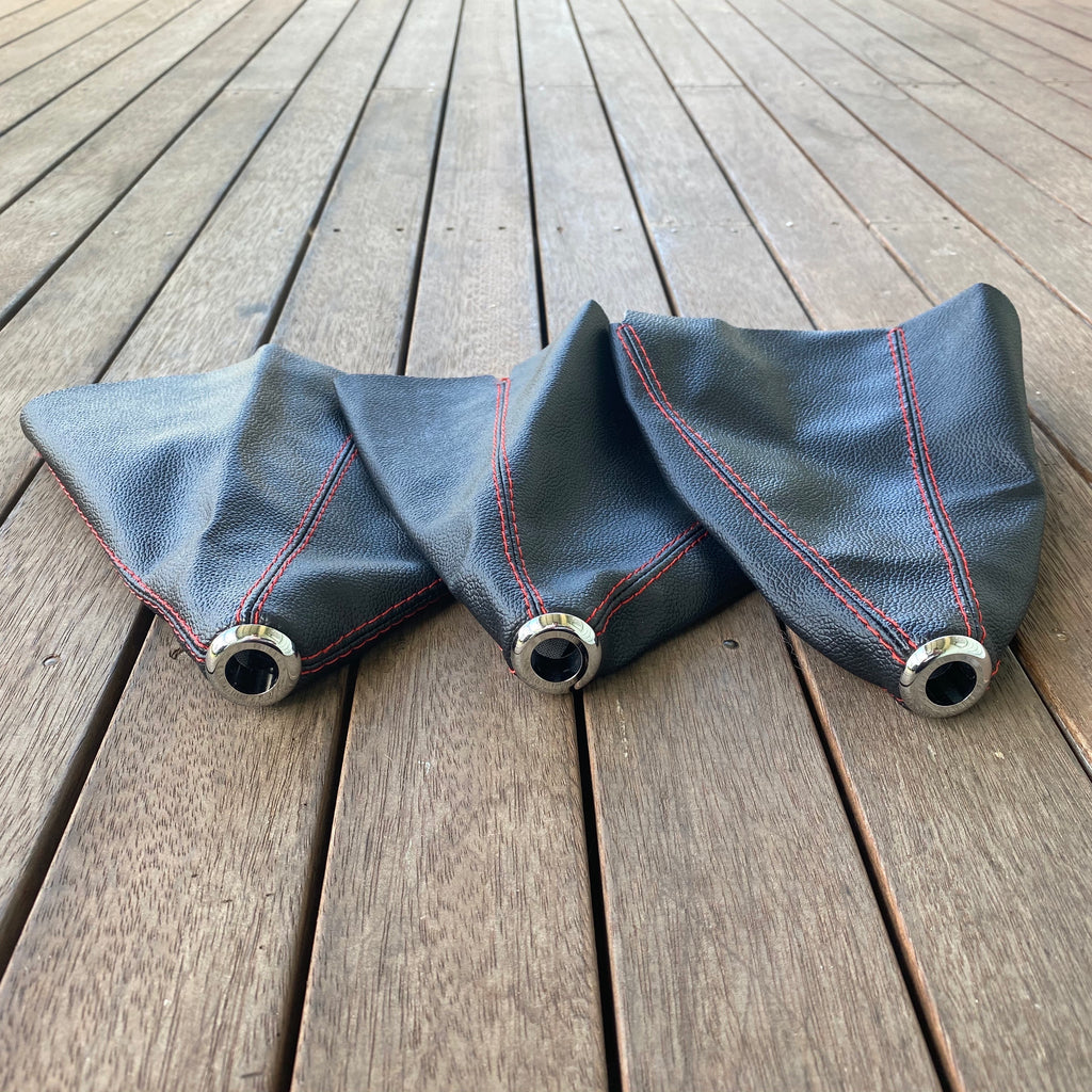 Leather Shifter Boot Two Step Garage